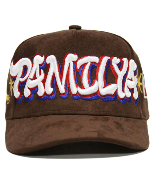 "PAMILYA" SPELL OUT (ADOBO BROWN SUEDE)