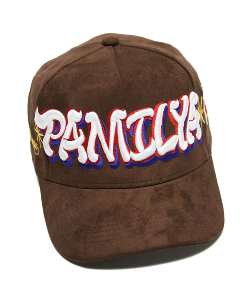 "PAMILYA" SPELL OUT (ADOBO BROWN SUEDE)