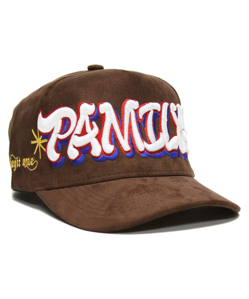 "PAMILYA" SPELL OUT (ADOBO BROWN SUEDE)