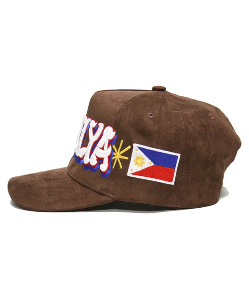 "PAMILYA" SPELL OUT (ADOBO BROWN SUEDE)