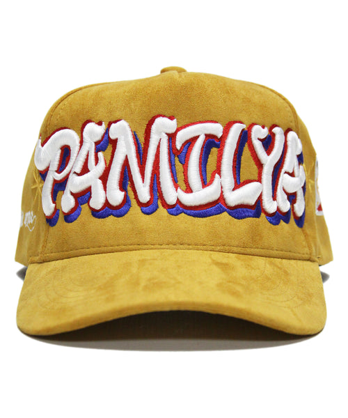 "PAMILYA" SPELL OUT (BAWANG GOLD SUEDE)