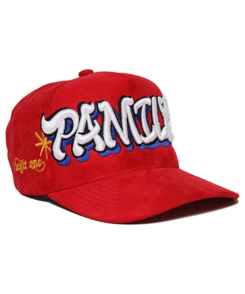 "PAMILYA" SPELL OUT (JUFRAN RED SUEDE)