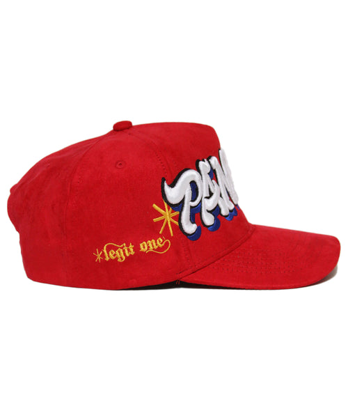 "PAMILYA" SPELL OUT (JUFRAN RED SUEDE)
