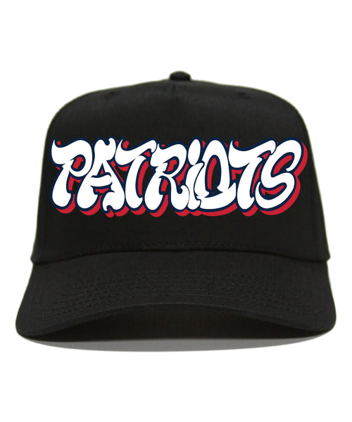 "PATRIOTS" SNAPBACK (BLACK)