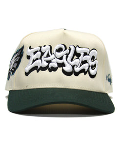 "EAGLES" SPELL OUT (CREAM/GREEN)