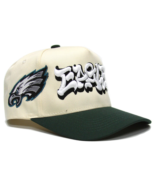 "EAGLES" SPELL OUT (CREAM/GREEN)