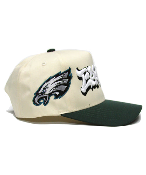 "EAGLES" SPELL OUT (CREAM/GREEN)