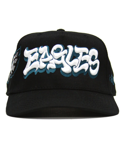 "EAGLES" SPELL OUT (BLACK)