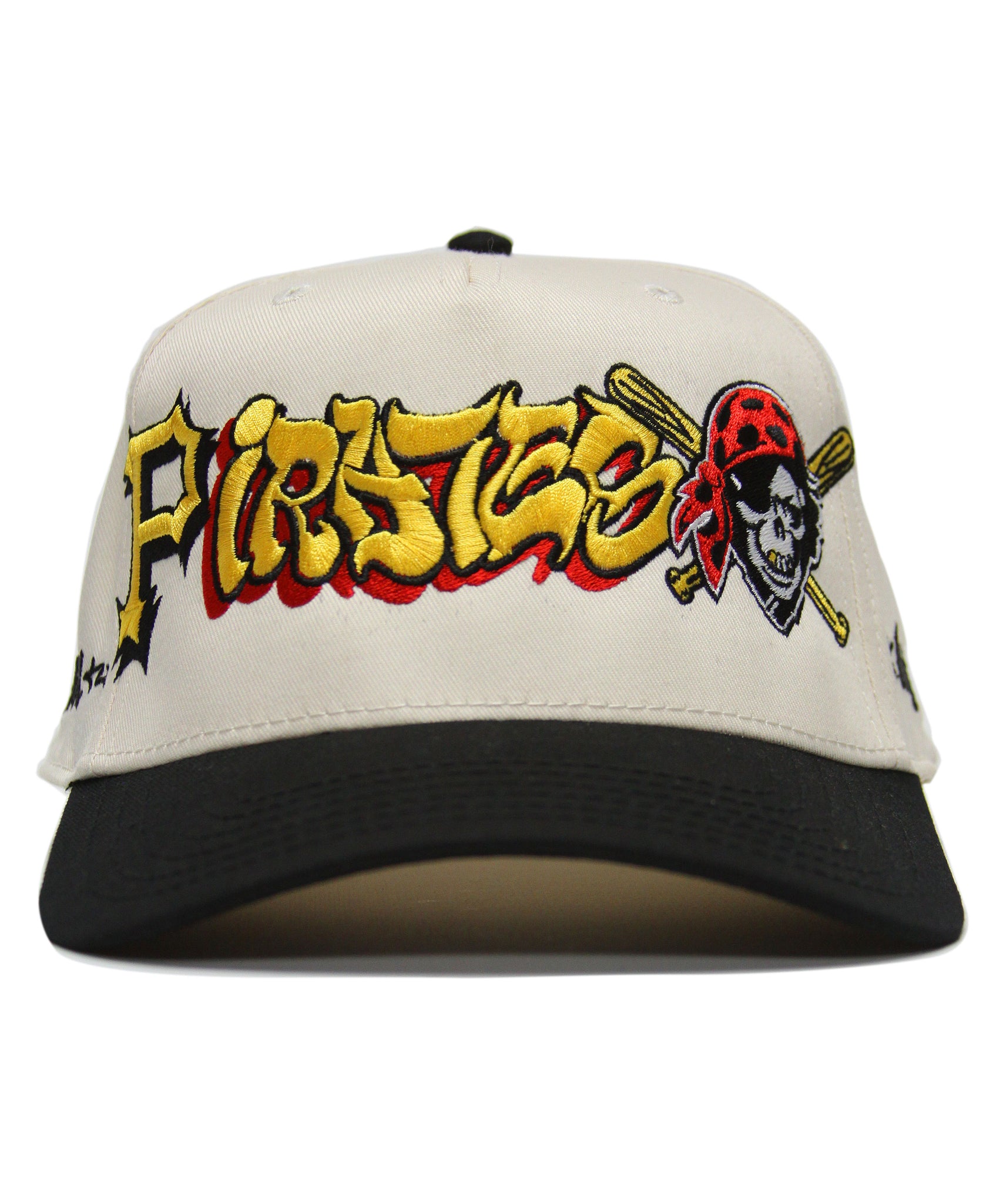 "PIRATES" SPELL OUT (BLK/CREAM)
