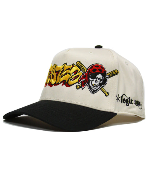 "PIRATES" SPELL OUT (BLK/CREAM)