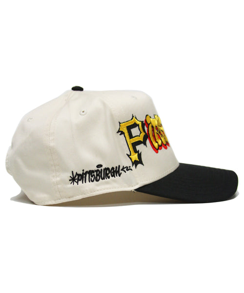 "PIRATES" SPELL OUT (BLK/CREAM)