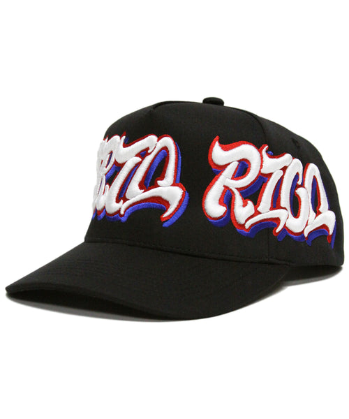 "PUERTO RICO" SPELL OUT (BLACK)