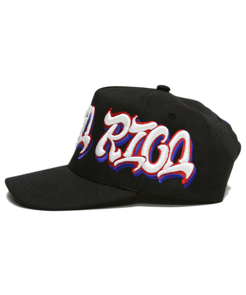 "PUERTO RICO" SPELL OUT (BLACK)