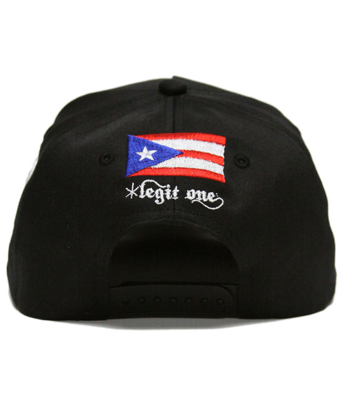 "PUERTO RICO" SPELL OUT (BLACK)