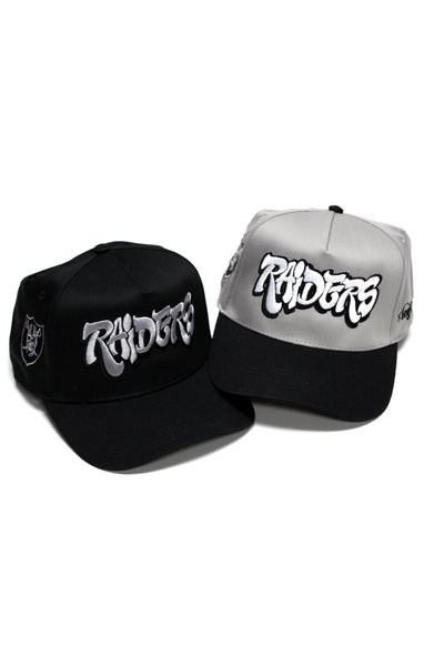 "RAIDERS" SNAP BACK (GREY/BLACK)