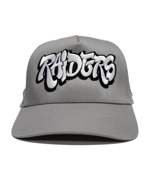 "RAIDERS" SNAP BACK (GREY)