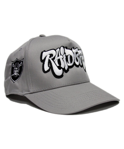 "RAIDERS" SNAP BACK (GREY)