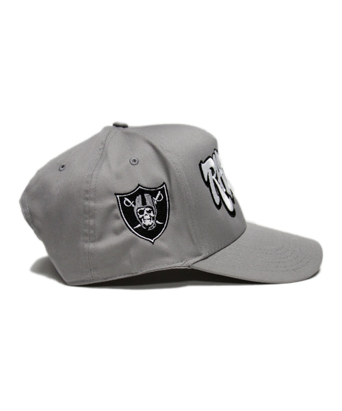 "RAIDERS" SNAP BACK (GREY)