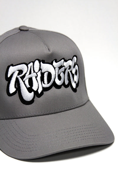 "RAIDERS" SNAP BACK (GREY)