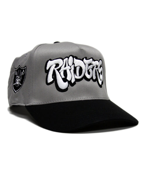 "RAIDERS" SNAP BACK (GREY/BLACK)