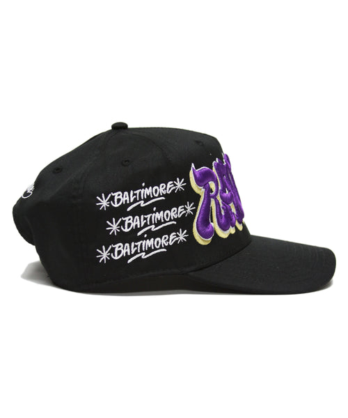 "RAVENS" SPELL OUT (BLACK)