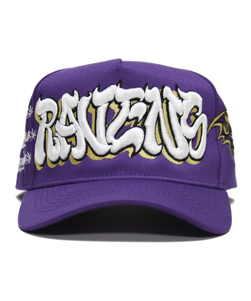"RAVENS" SPELL OUT (PURPLE)