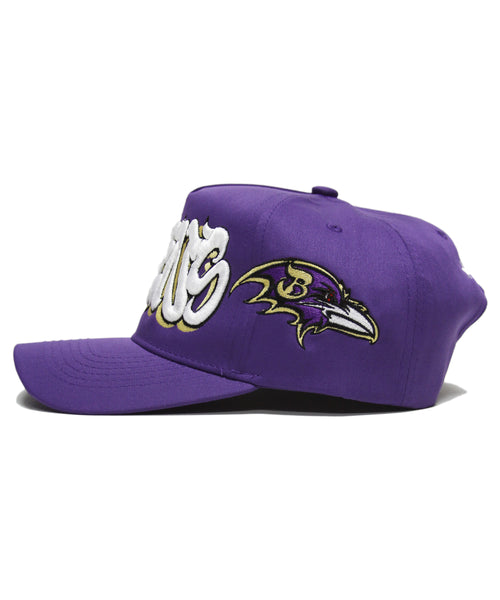 "RAVENS" SPELL OUT (PURPLE)