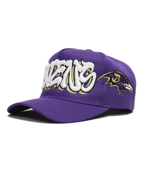 "RAVENS" SPELL OUT (PURPLE)