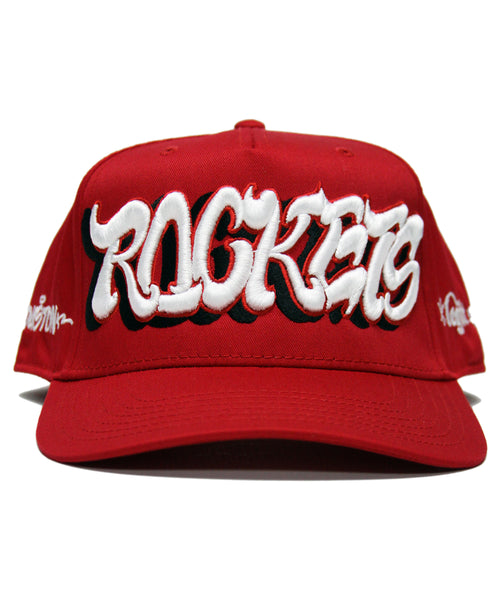 "ROCKETS" SPELL OUT (RED)