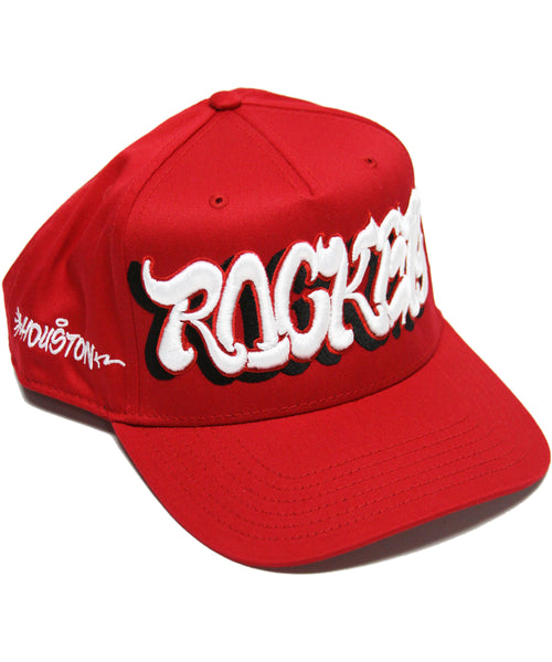 "ROCKETS" SPELL OUT (RED)