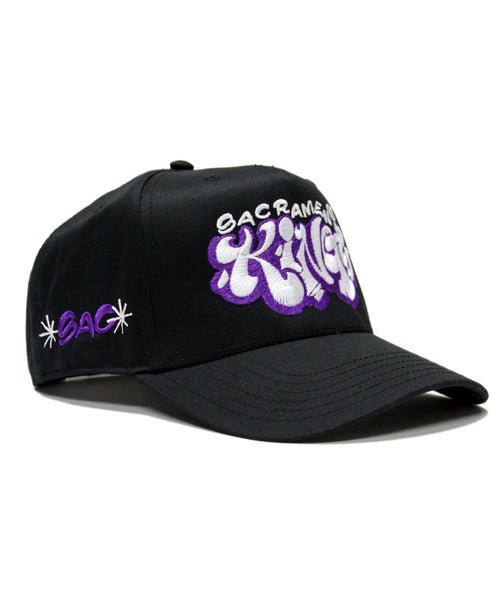 "SACRAMENTO" SNAPBACK (BLACK)