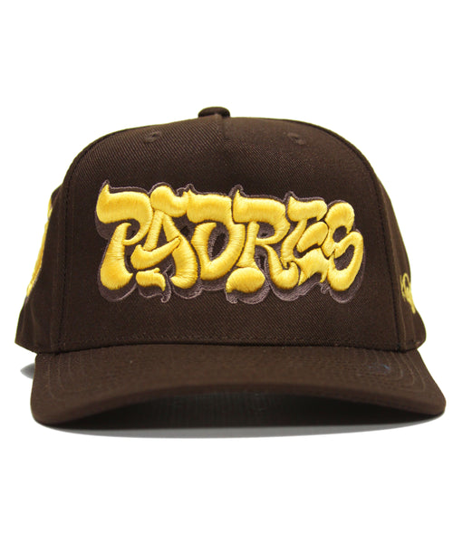 "PADRES" SPELL OUT (BROWN)