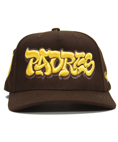 "PADRES" SPELL OUT (BROWN)