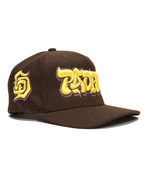 "PADRES" SPELL OUT (BROWN)