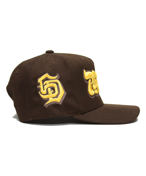 "PADRES" SPELL OUT (BROWN)
