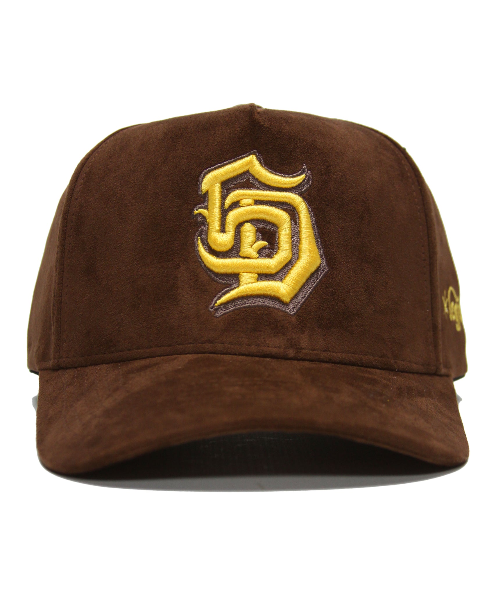 "SD" LOGO (BROWN SUEDE)