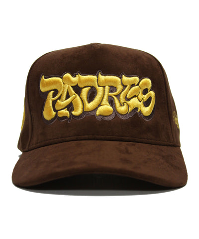 "PADRES" SPELL OUT (BROWN SUEDE)