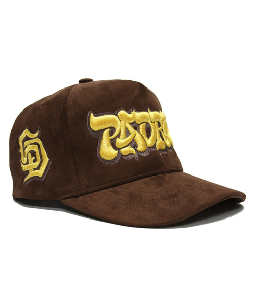 "PADRES" SPELL OUT (BROWN SUEDE)