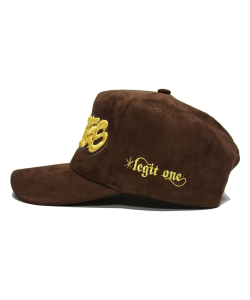 "PADRES" SPELL OUT (BROWN SUEDE)