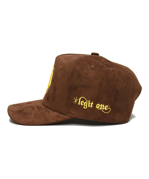 "SD" LOGO (BROWN SUEDE)