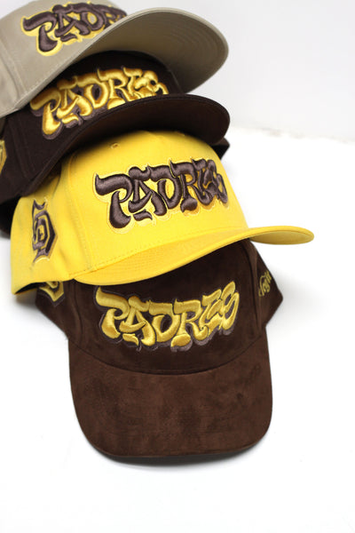 "PADRES" SPELL OUT (BROWN SUEDE)