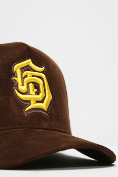 "SD" LOGO (BROWN SUEDE)