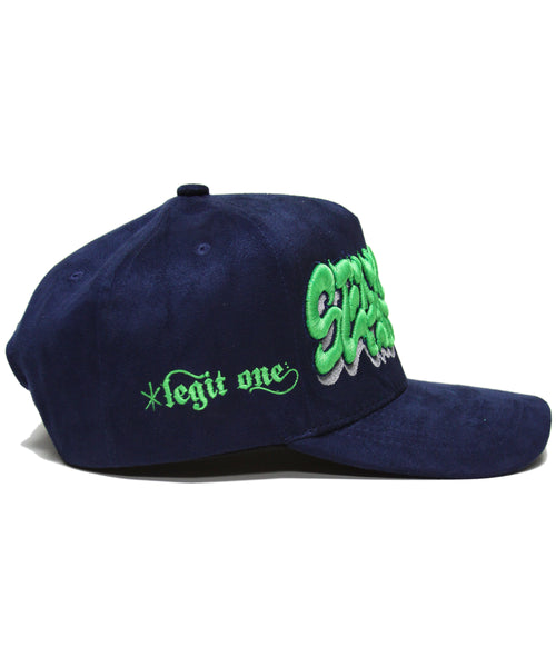 “SEAHAWKS” SPELL OUT(NAVY SUEDE)
