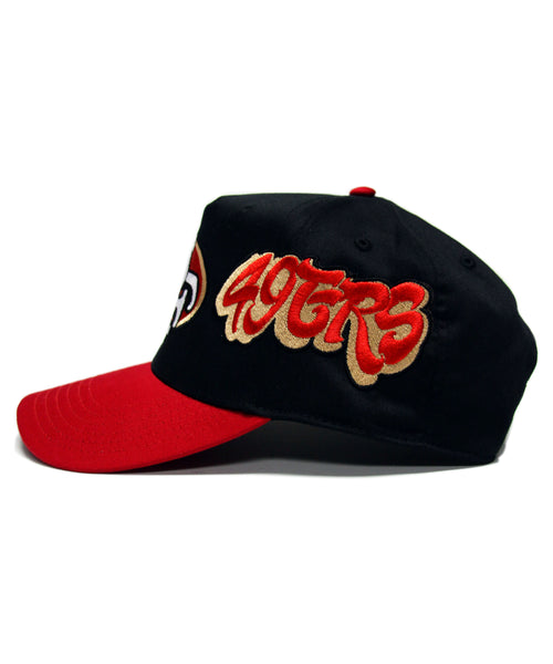 SF 49ERS SNAPBACK (BLK/RED)