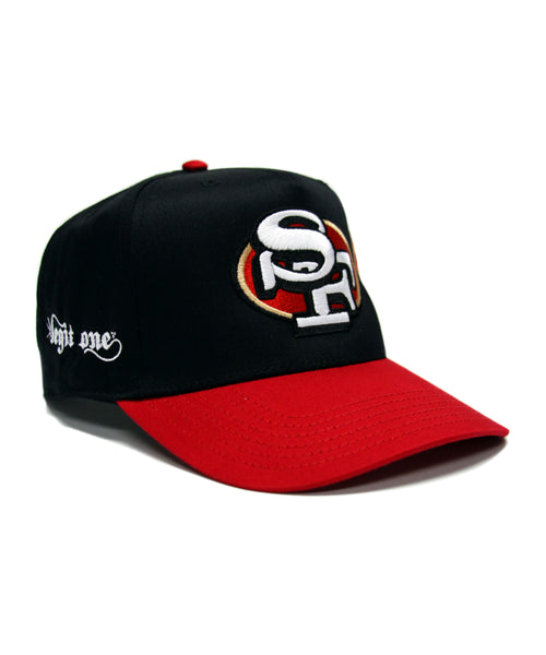 SF 49ERS SNAPBACK (BLK/RED)