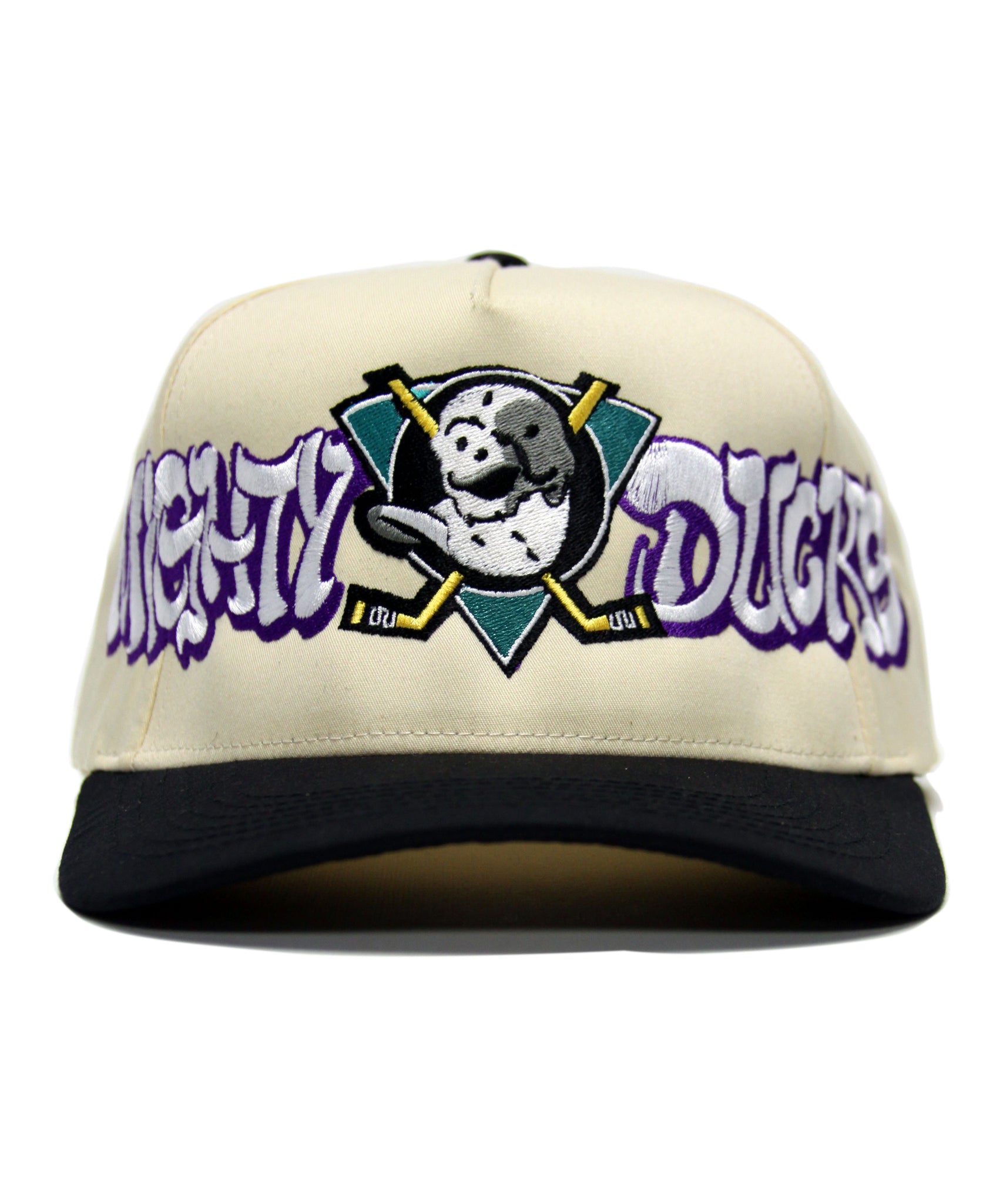 "DUCK SKULL" 2-TONE SNAP BACK