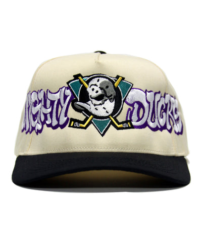 "DUCK SKULL" 2-TONE SNAP BACK