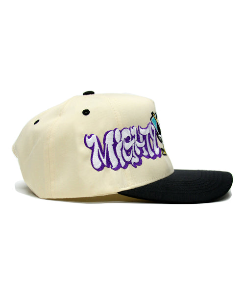 "DUCK SKULL" 2-TONE SNAP BACK