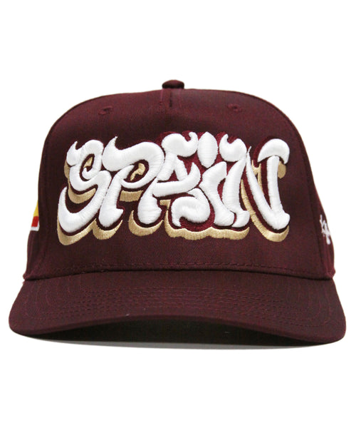 "SPAIN" SPELL OUT (BURGUNDY)
