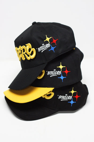"STEELERS" SPELL OUT (BLACK)